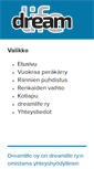 Mobile Screenshot of dreamlife.fi