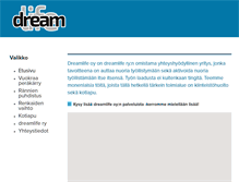 Tablet Screenshot of dreamlife.fi