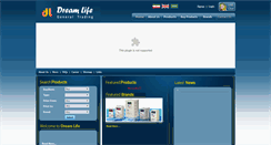 Desktop Screenshot of dreamlife.ae